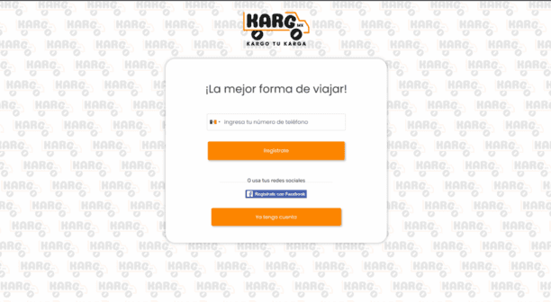 Kargo MX website screenshot